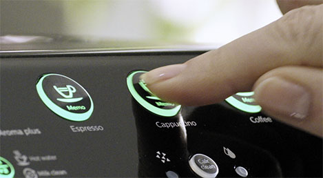 Philips espresso machine memo settings